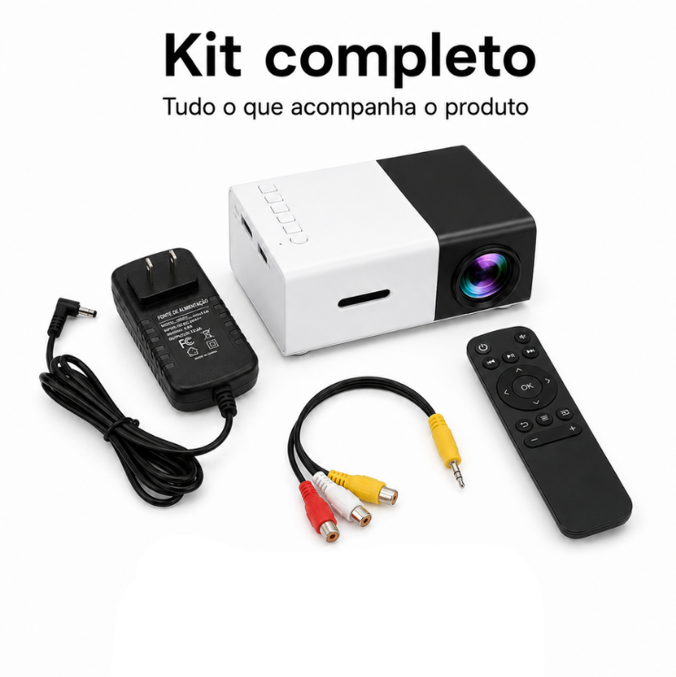 Itens da caixa